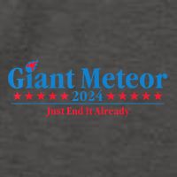 Giant Meteor 2024 Just End It Already Funny Vector Backpack