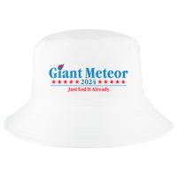 Giant Meteor 2024 Just End It Already Funny Cool Comfort Performance Bucket Hat