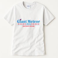 Giant Meteor 2024 Just End It Already Funny Tall T-Shirt