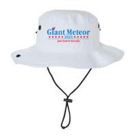 Giant Meteor 2024 Just End It Already Funny Bucket Hat