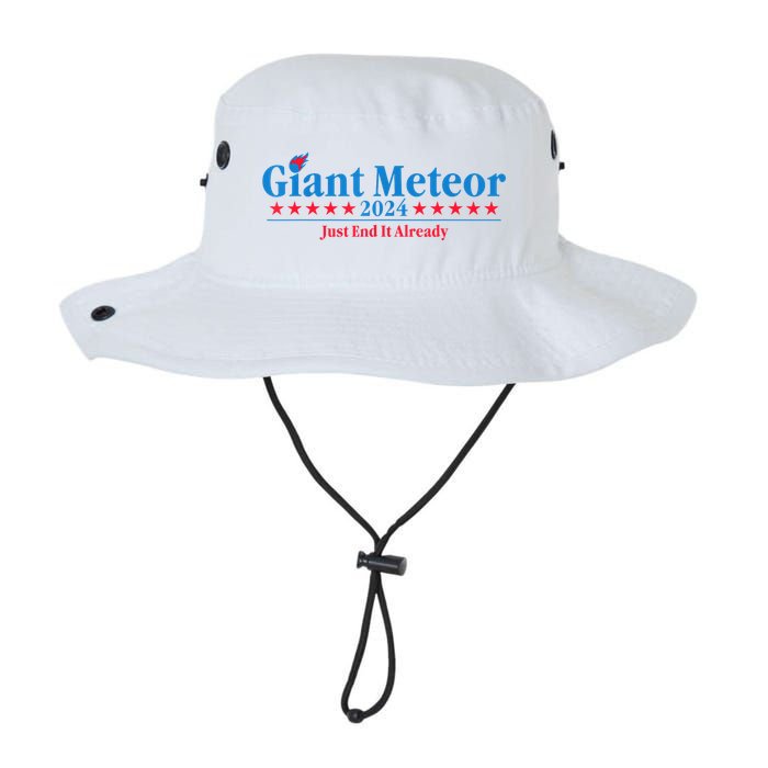 Giant Meteor 2024 Just End It Already Funny Bucket Hat
