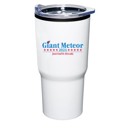 Giant Meteor 2024 Just End It Already Funny Tumbler