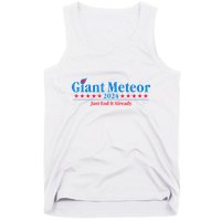 Giant Meteor 2024 Just End It Already Funny Tank Top