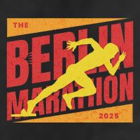 German Marathon 2025 And Berlin Germany Running Marathoner 7 Panel Mesh Trucker Snapback Hat