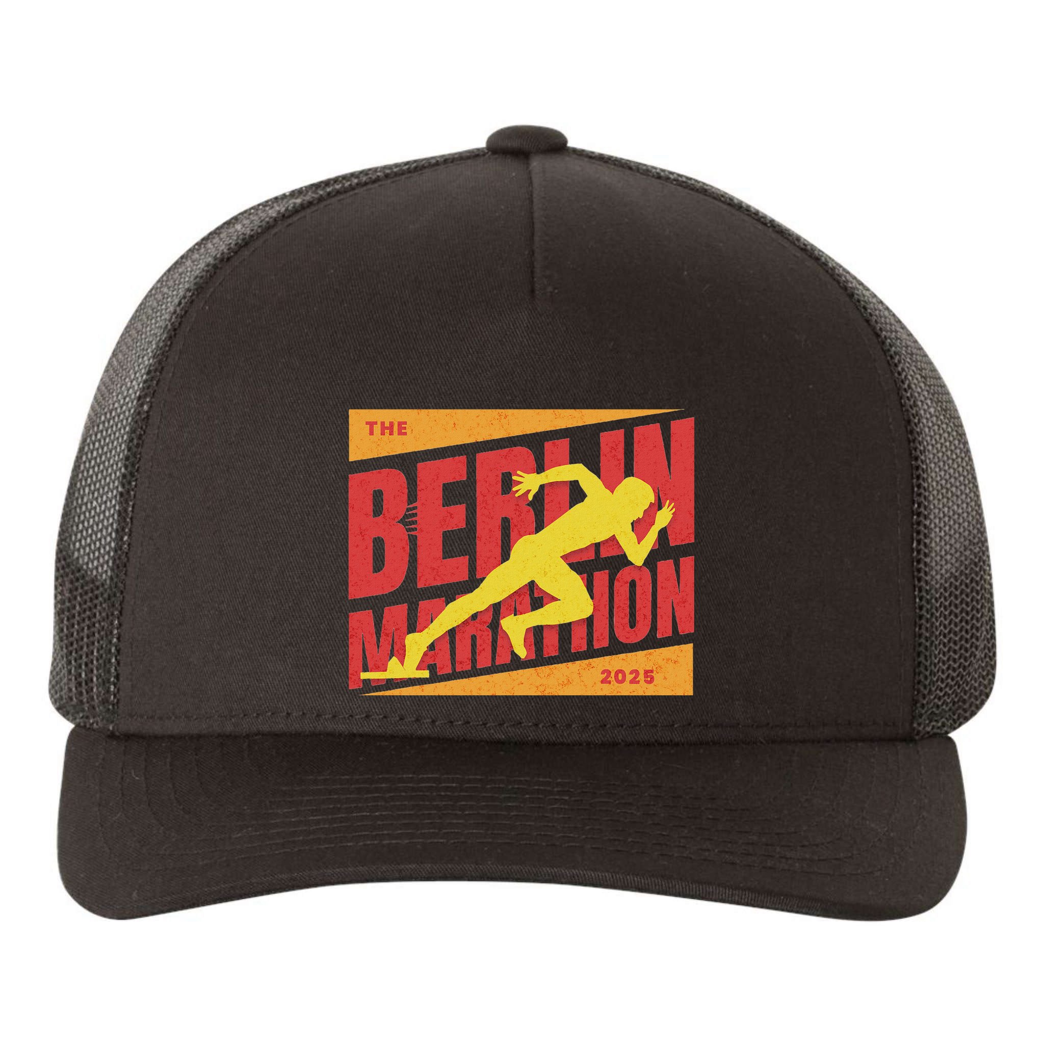 German Marathon 2025 And Berlin Germany Running Marathoner Yupoong Adult 5-Panel Trucker Hat