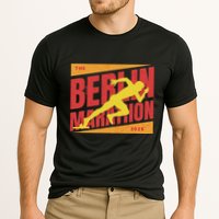 German Marathon 2025 And Berlin Germany Running Marathoner Cooling Performance Crew T-Shirt