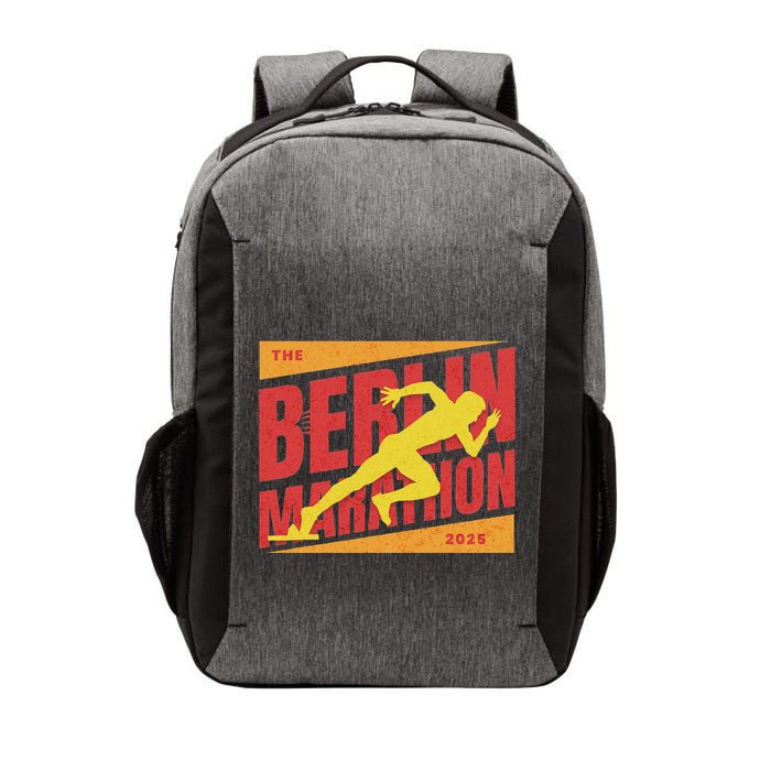 German Marathon 2025 And Berlin Germany Running Marathoner Vector Backpack