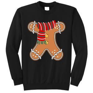 Gingerbread Man Adult Cookie Costume Sweatshirt