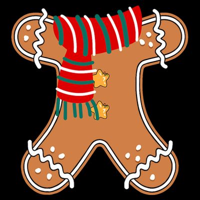 Gingerbread Man Adult Cookie Costume T-Shirt
