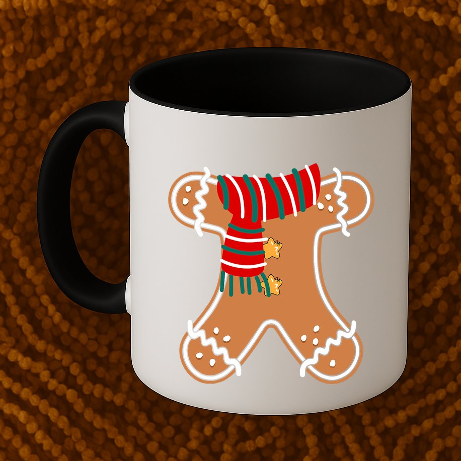 Gingerbread Man Adult Cookie Costume Mug