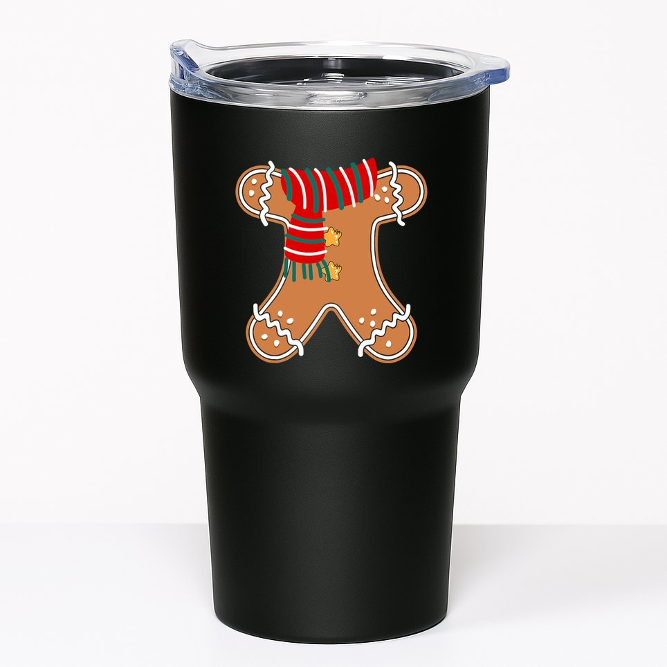 Gingerbread Man Adult Cookie Costume Tumbler