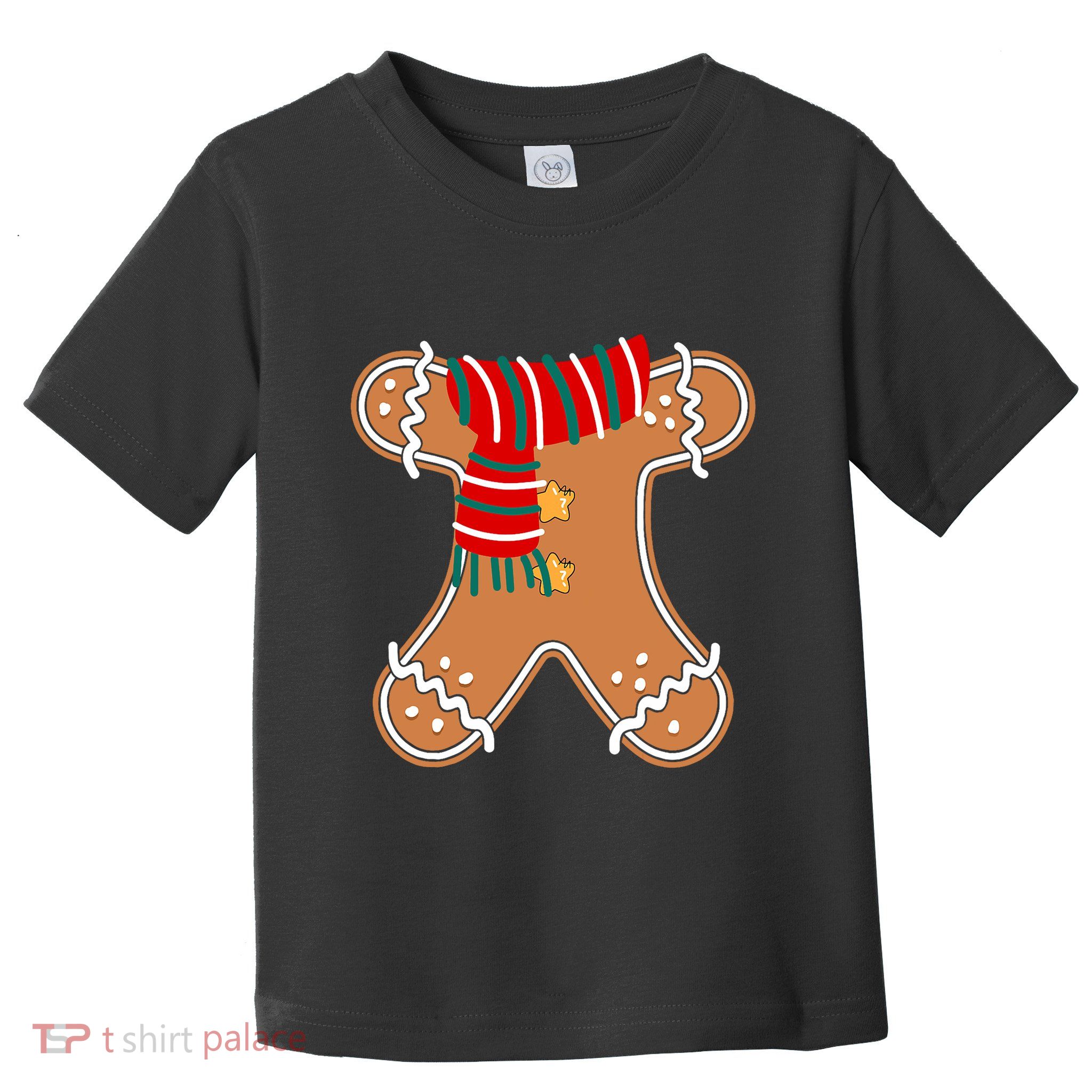 Gingerbread Man Adult Cookie Costume Toddler T-Shirt