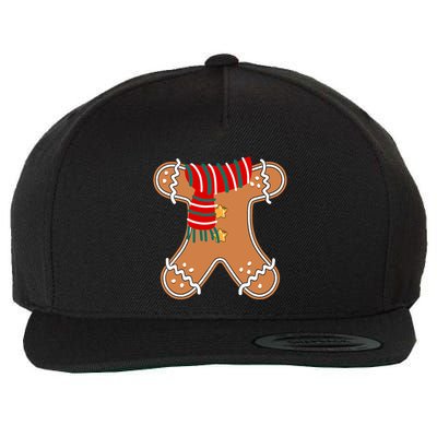 Gingerbread Man Adult Cookie Costume Wool Snapback Cap