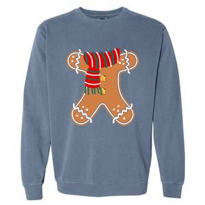 Gingerbread Man Adult Cookie Costume Garment-Dyed Sweatshirt