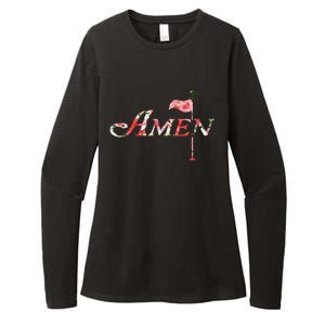 Golf Masters Amen Azalea Womens CVC Long Sleeve Shirt