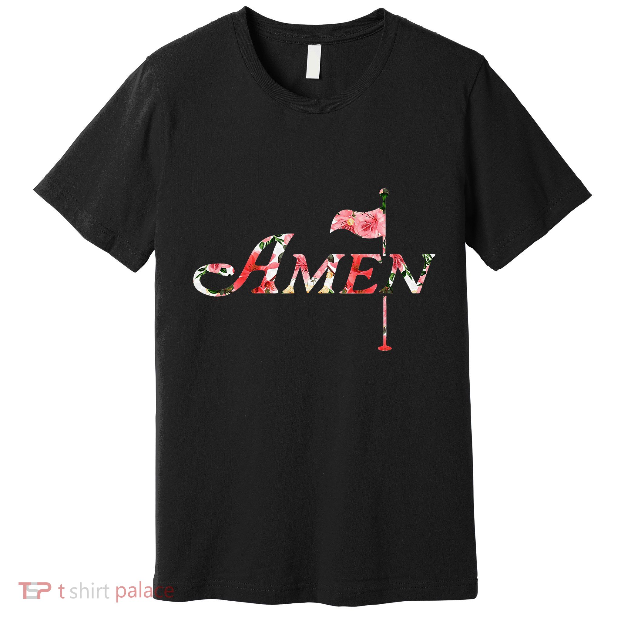 Golf Masters Amen Azalea Premium T-Shirt