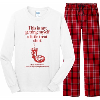 Getting Myself A Little Treat Long Sleeve Pajama Set