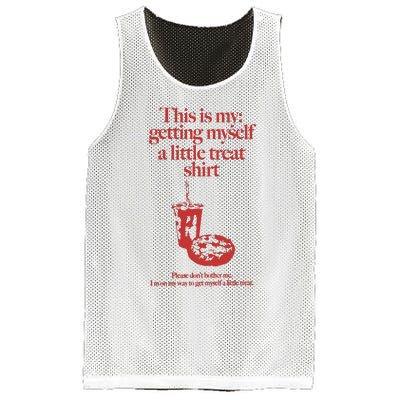 Getting Myself A Little Treat Mesh Reversible Basketball Jersey Tank