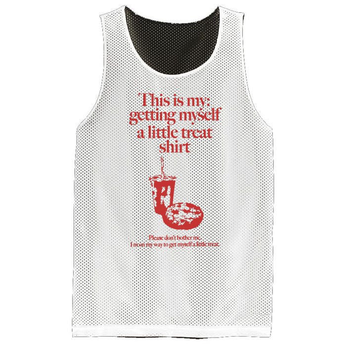 Getting Myself A Little Treat Mesh Reversible Basketball Jersey Tank