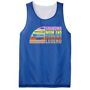 Grandma Mom And Cooking Legend Cook Cooking And Chef Gift Mesh Reversible Basketball Jersey Tank