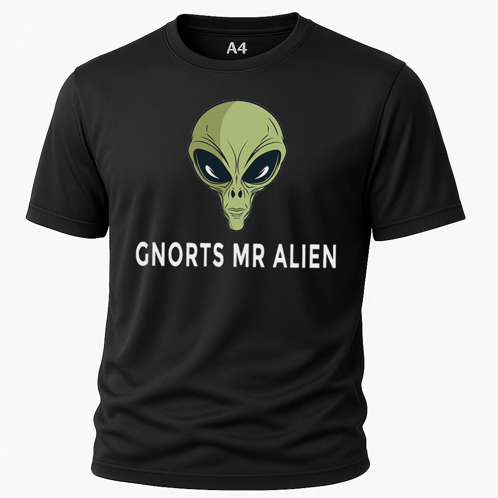 Gnorts Mr Alien Cooling Performance Crew T-Shirt