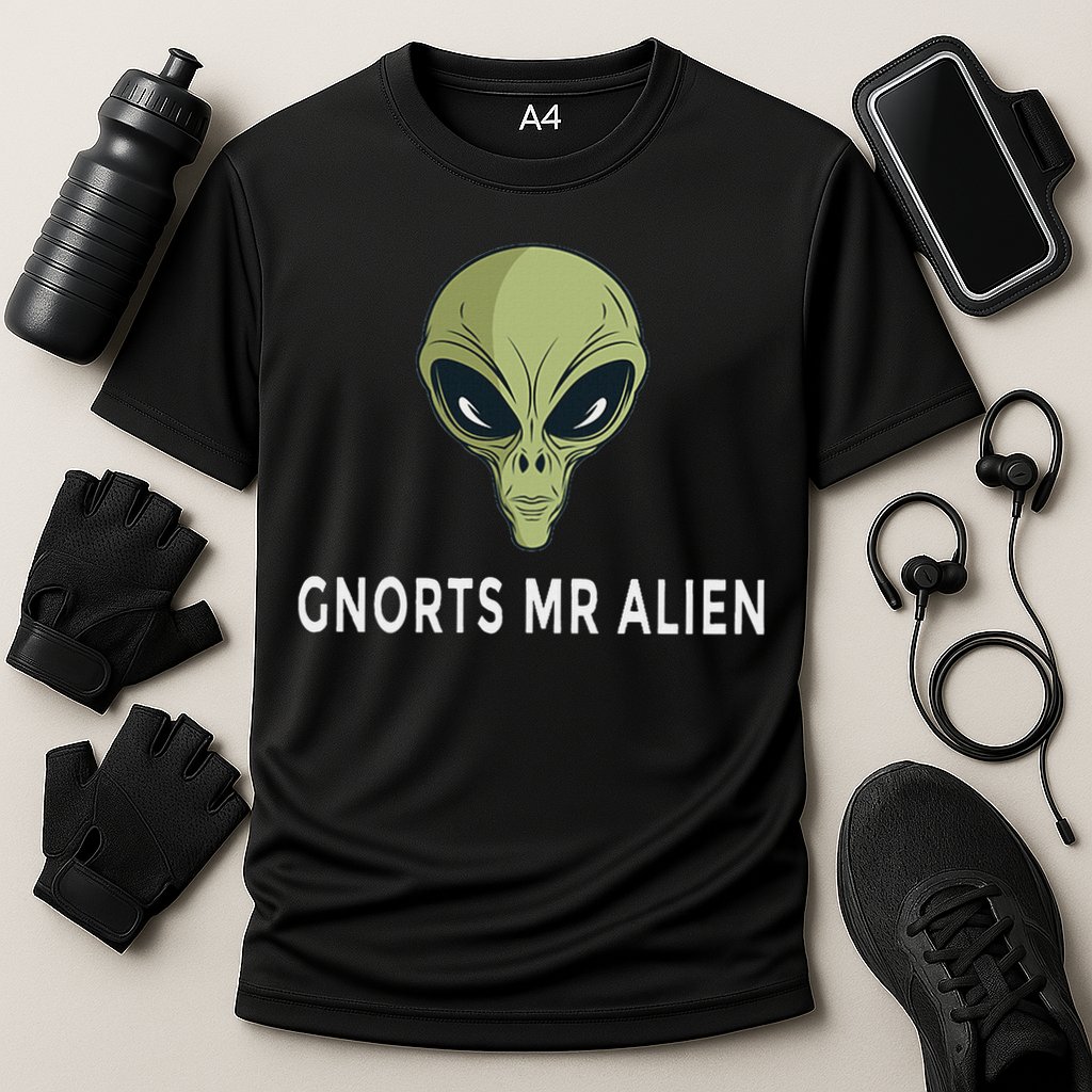 Gnorts Mr Alien Cooling Performance Crew T-Shirt