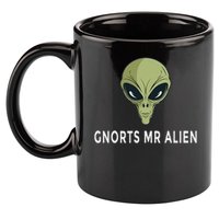 Gnorts Mr Alien 11oz C Handle Ceramic Mug