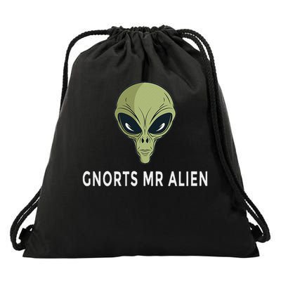 Gnorts Mr Alien Drawstring Bag