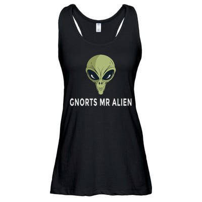 Gnorts Mr Alien Ladies Essential Flowy Tank