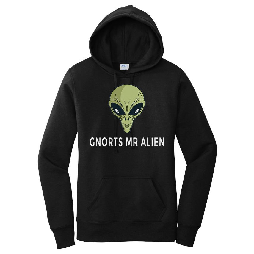 Gnorts Mr Alien Women's Pullover Hoodie