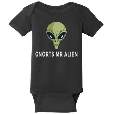 Gnorts Mr Alien Baby Bodysuit