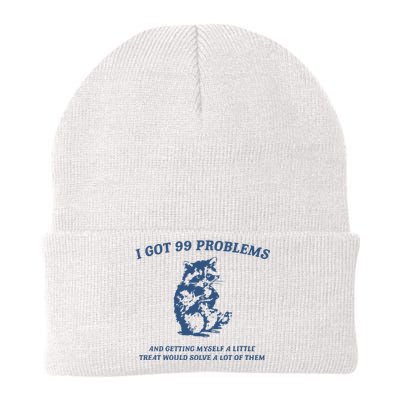 Getting Myself A Little Treat Silly Knit Cap Winter Beanie