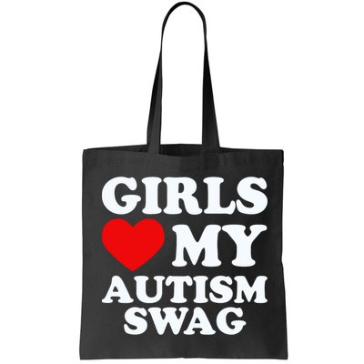 GirlsLove My Autism Swag Funny Autistic Boy Gifts Awareness Bag