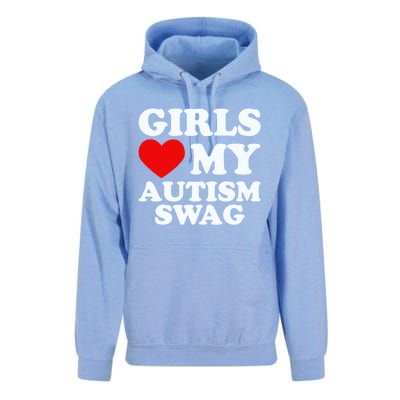 GirlsLove My Autism Swag Funny Autistic Boy Gifts Awareness Unisex Surf Hoodie