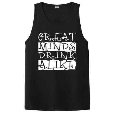 Great Minds Alike Funny Ing Gift PosiCharge Competitor Tank