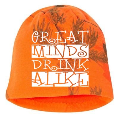 Great Minds Alike Funny Ing Gift Kati - Camo Knit Beanie