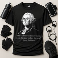 George Me and my homies woulda been stacking bodies by now Performance Shirt