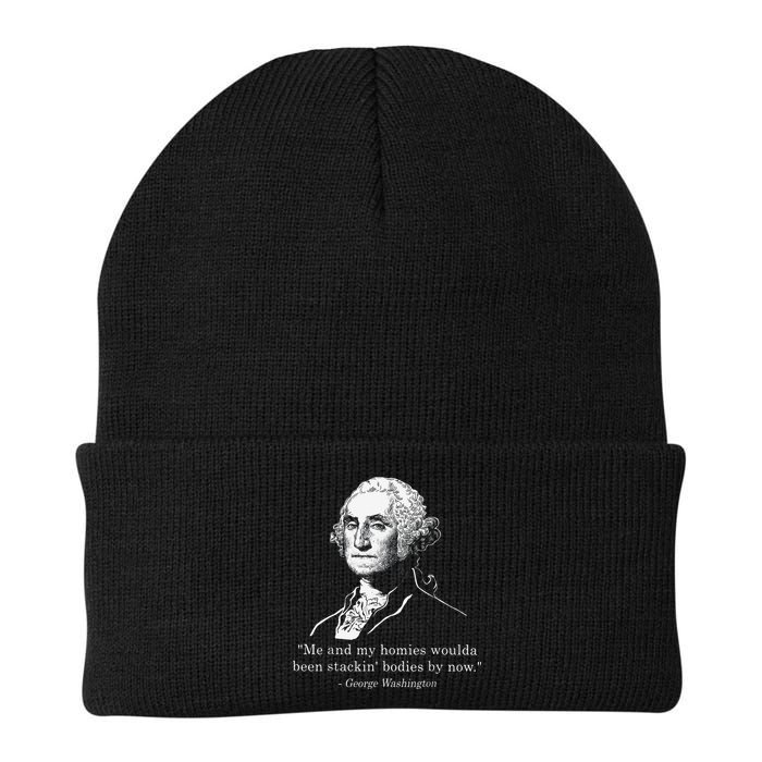 George Me and my homies woulda been stacking bodies by now Beanie