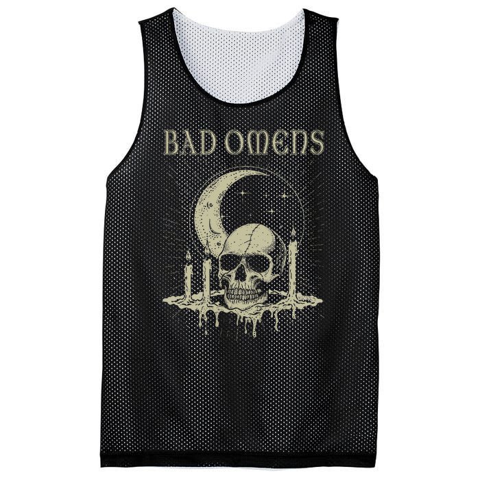 Graphic Moths And Skulls Classic Bad Personalized 70s Omens Mesh Reversible Basketball Jersey Tank