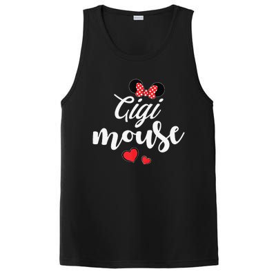 Gigi Mouse And Gigi Mouse Heart Funny Mother's Day PosiCharge Competitor Tank