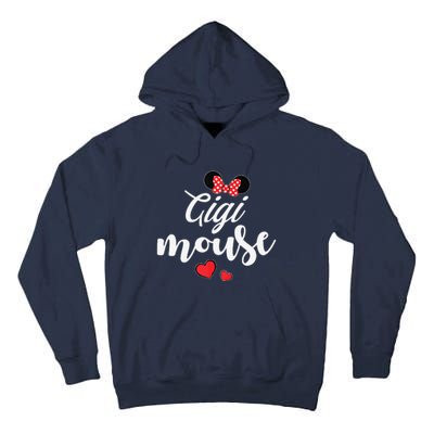 Gigi Mouse And Gigi Mouse Heart Funny Mother's Day Tall Hoodie