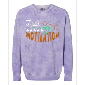 Gym Motivation Apparel Colorblast Crewneck Sweatshirt