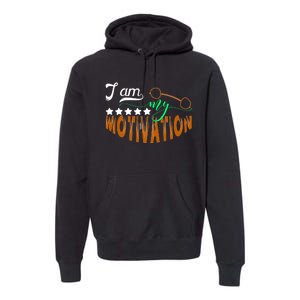 Gym Motivation Apparel Premium Hoodie