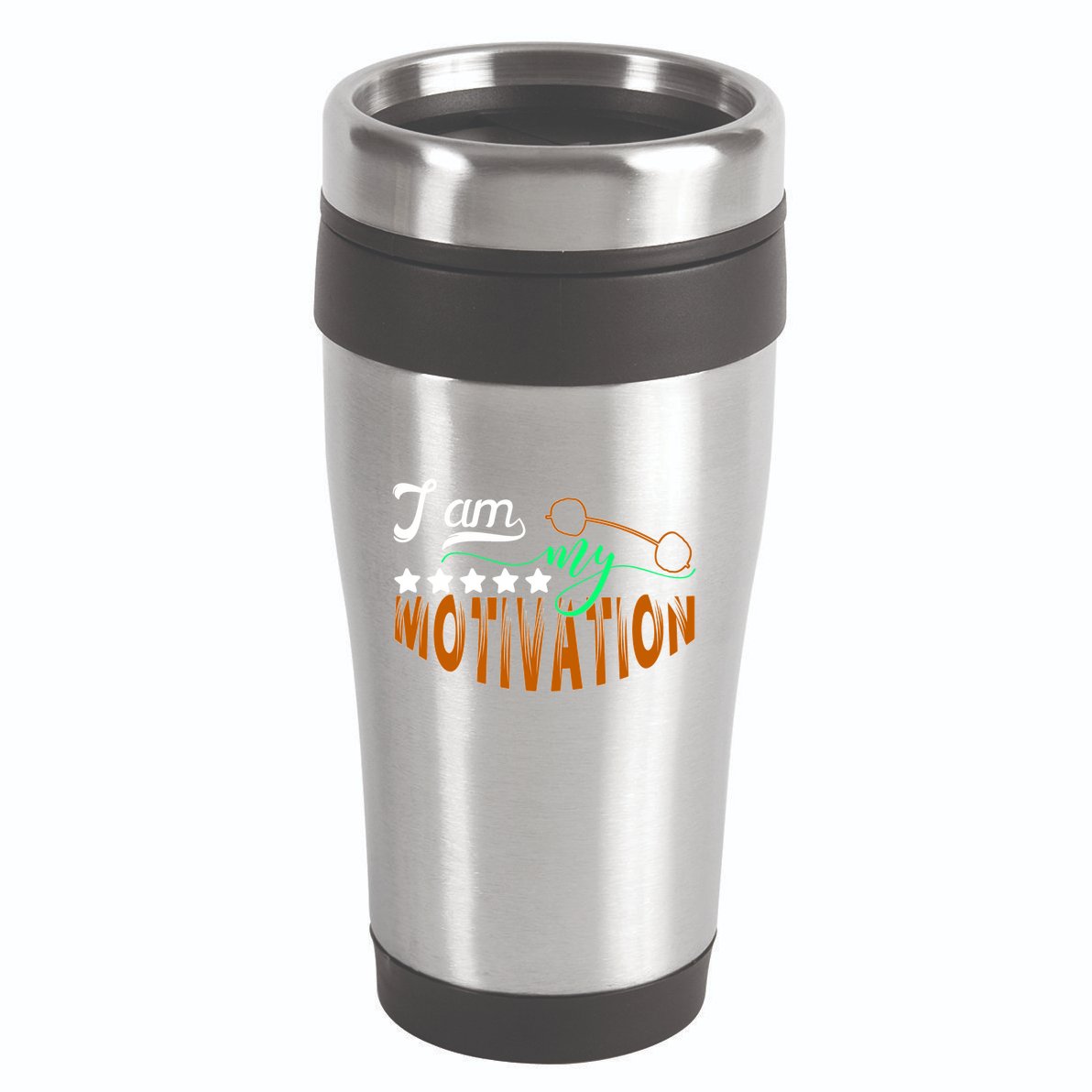 Gym Motivation Apparel 16oz Travel Tumbler