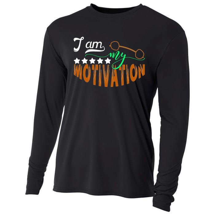 Gym Motivation Apparel Cooling Performance Long Sleeve Crew