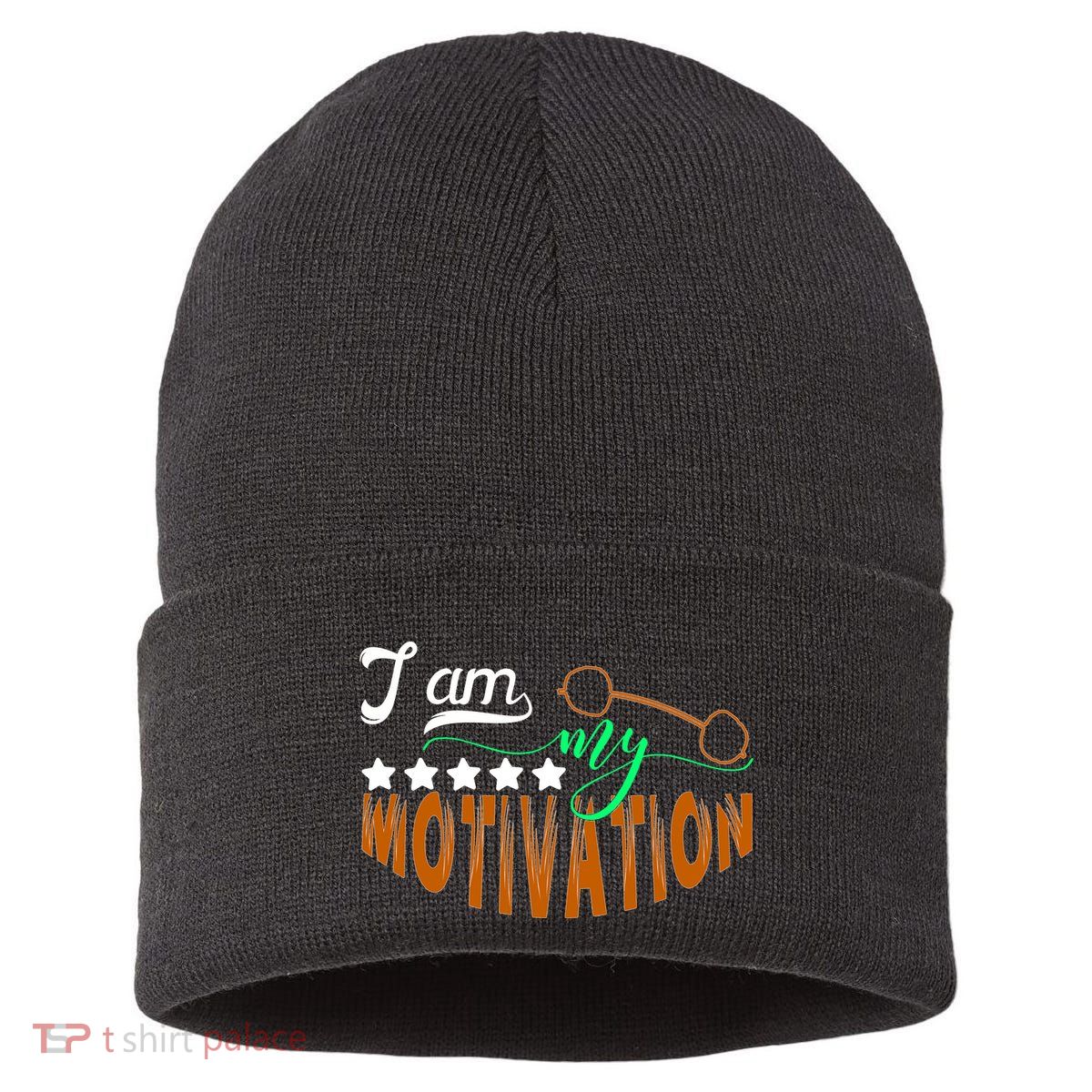 Gym Motivation Apparel Sustainable Knit Beanie