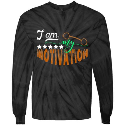 Gym Motivation Apparel Tie-Dye Long Sleeve Shirt