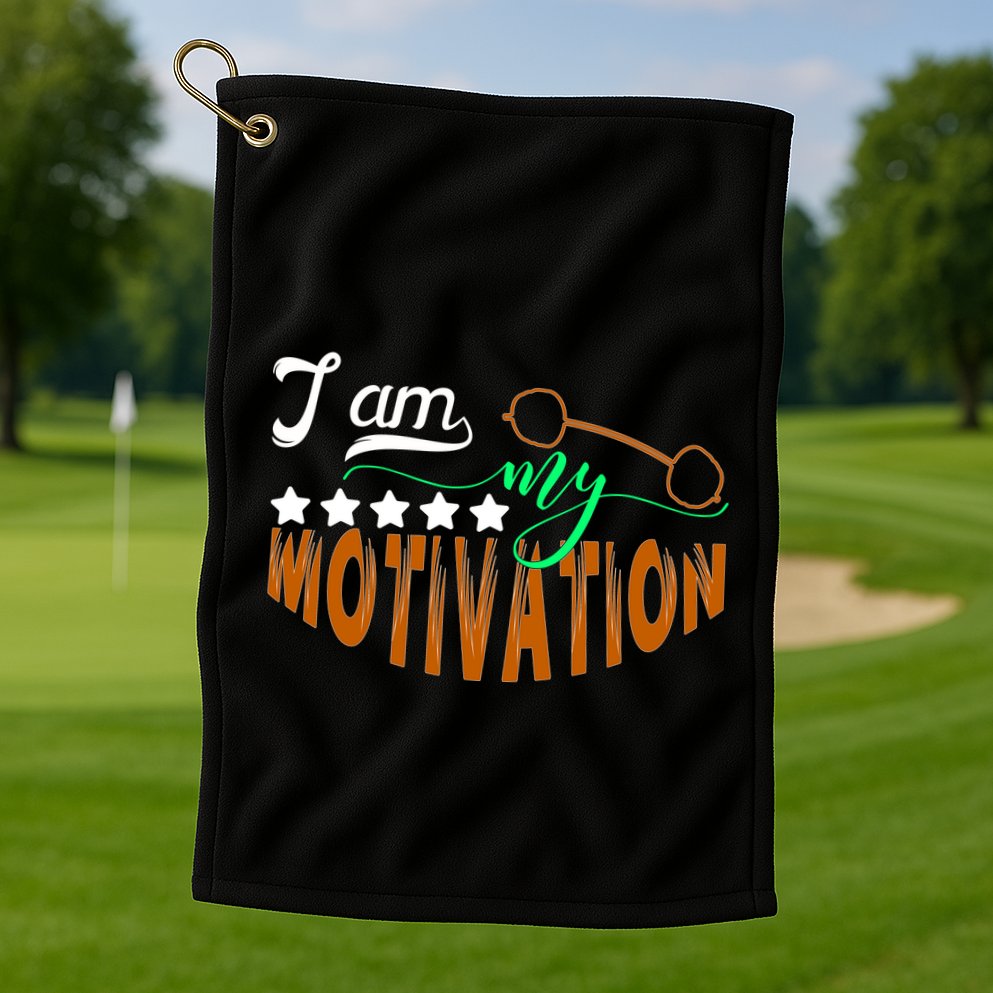 Gym Motivation Apparel Golf Towel