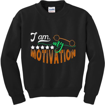 Gym Motivation Apparel Kids Sweatshirt