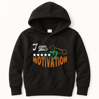 Gym Motivation Apparel Kids Hoodie